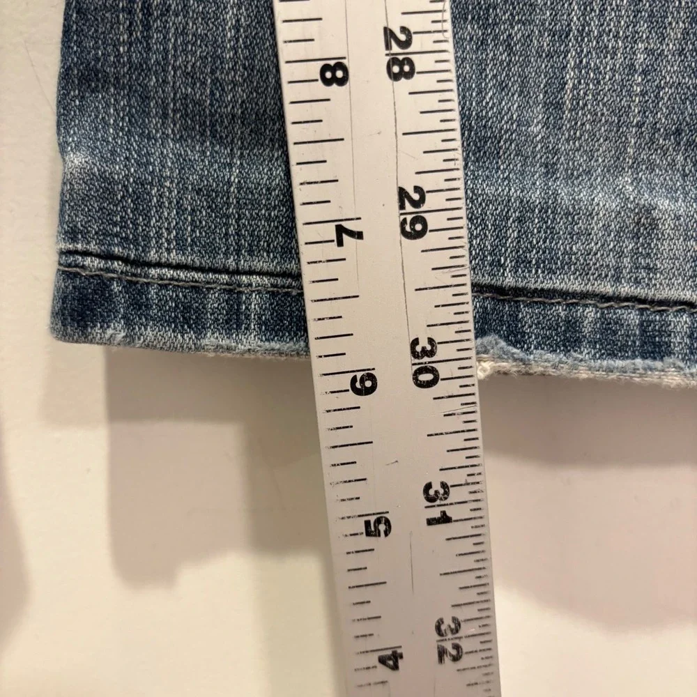 Lucky Brand Mens Jeans 33 Old Chalet Straight Leg Blue Denim 7M10213